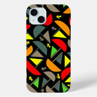 Boats and Fish iPhone 15 Mini Case