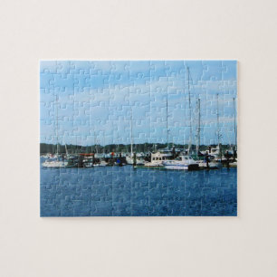 Boats at Newport RI Jigsaw Puzzle