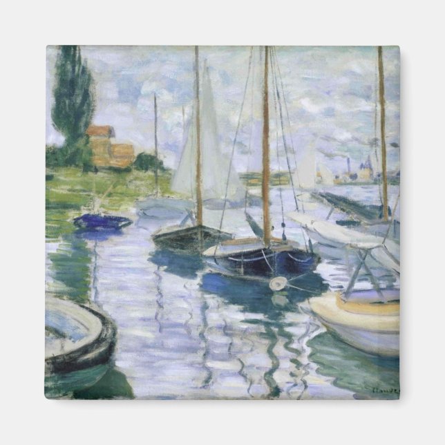 Boats At Rest Magnet (Front)