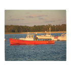 BOATS AT SUNSET 24 X 20 METAL WALL ART