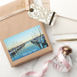 Boats At The Marina by Shirley Taylor Sticker