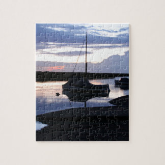 Boats Blakeney at dusk Jigsaw Puzzle