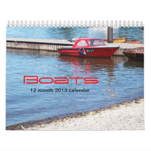Boats Calendar