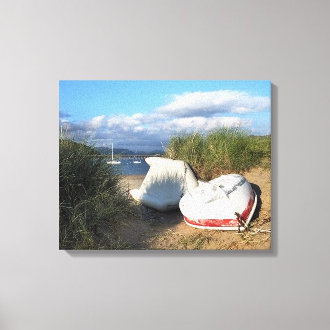 BOATS CANVAS PRINT (Front)