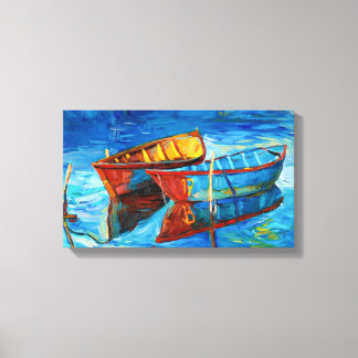 Boats Canvas Print