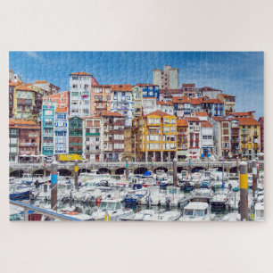 Boats Docked At Port Puzzle