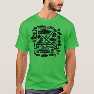 Boats Hoes funny T-Shirt