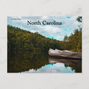 Boats in Brevard North Carolina Postcard