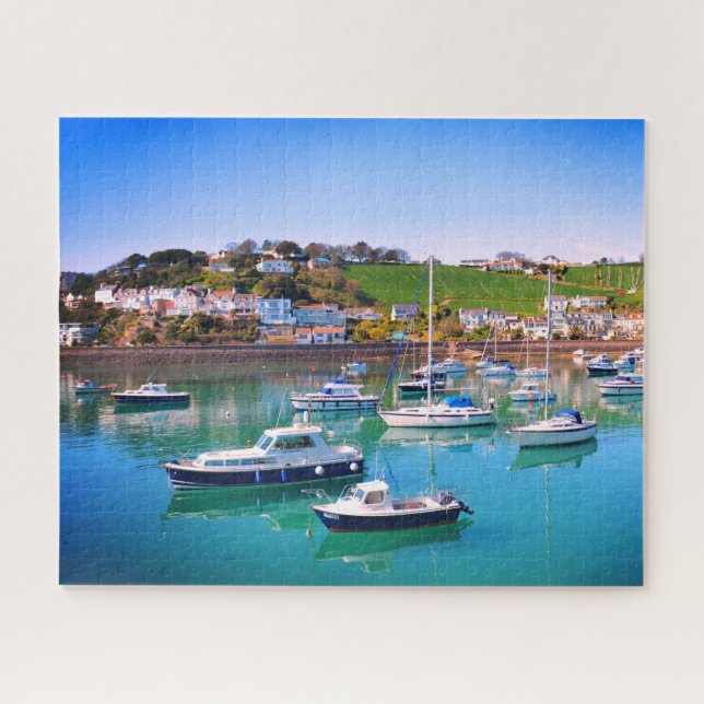 Boats in Gorey, Jersey Jigsaw Puzzle (Horizontal)