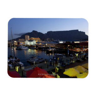 Boats in harbour, South Africa Magnet