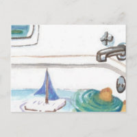 Boats in the Bathtub Past Time to go to the Beach