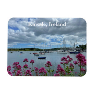 Boats in the harbour in Kinsale, Ireland Magnet
