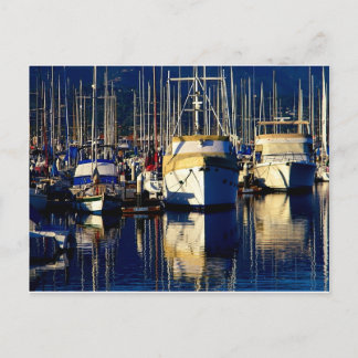 Boats in the Harbour Postcard