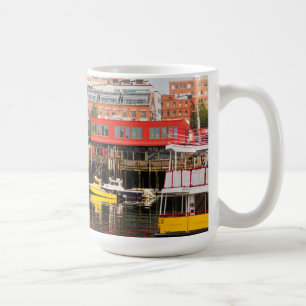 Boats Moored Portland, Maine Coffee Mug