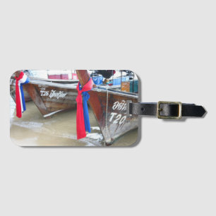 Boats On The Beach   Phi Phi Islands, Thailand Luggage Tag