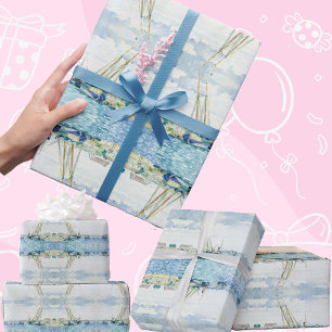 Boats on the Water - Fine Arts Print -  Wrapping Paper