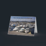 Boats Personalised Son Birthday Card<br><div class="desc">Greeting card boats son birthday card. Customise this birthday card with any text then have it printed and sent to you or instantly download it to your mobile device. Should you require any help with customising then contact us through the link on this page. Marina personalised son birthday card that...</div>