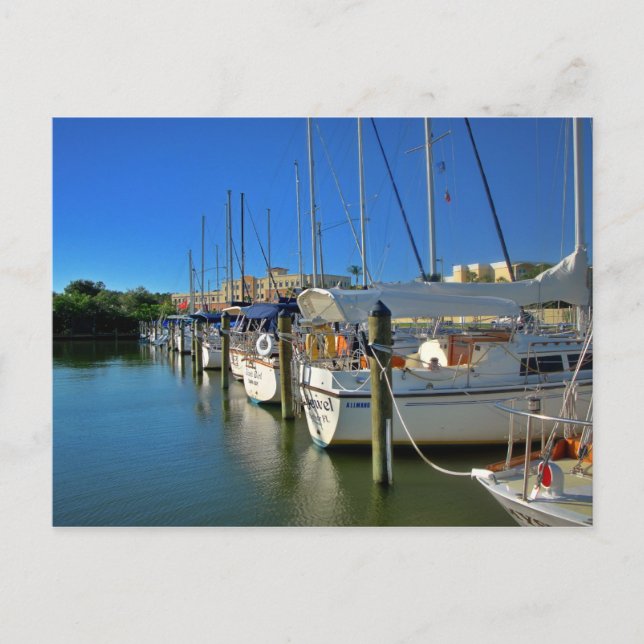 Boats Postcard (Front)