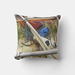 BOATS THROW PILLOW