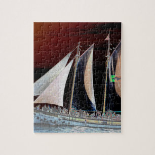Boats under Sail Jigsaw Puzzle
