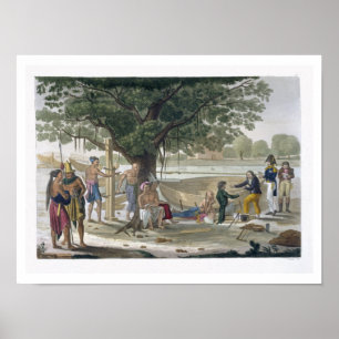 Boatyard near Kupang, Timor, plate 9 from 'Le Cost Poster