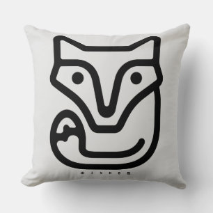 BOAZ Bear – Strength Icon Throw Pillow