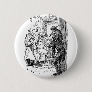Bob and Tiny Tim 2 Inch Round Button