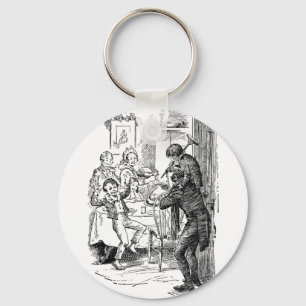 Bob and Tiny Tim Keychain