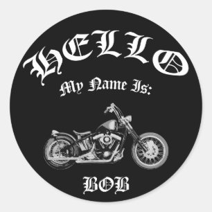 Bob Bobber Classic Round Sticker