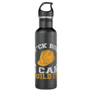 Bob Builder I Funny Construction Worker 710 Ml Water Bottle