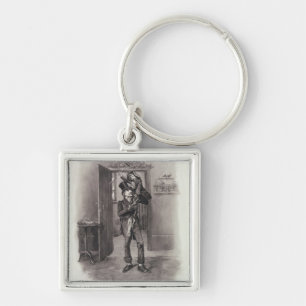 Bob Cratchit and Tiny Tim, from 'Charles Dickens: Keychain