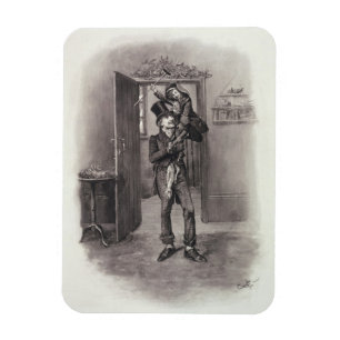 Bob Cratchit and Tiny Tim, from 'Charles Dickens: Magnet