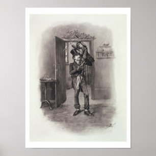 Bob Cratchit and Tiny Tim, from 'Charles Dickens: Poster