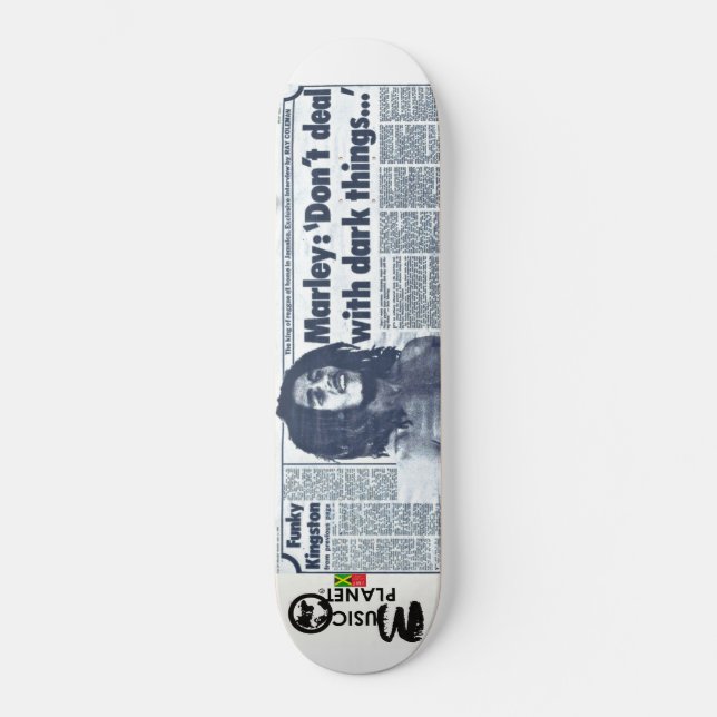 BOB -DONT DEAL WITH DARK THINGS !! /TST Skateboard (Front)