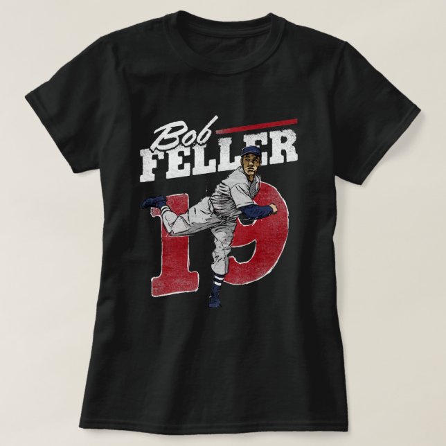 Bob Feller Retro T-Shirt (Design Front)