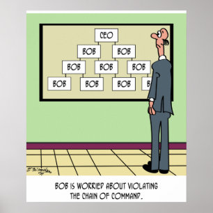 Bob is the Only One on the Organizational Chart