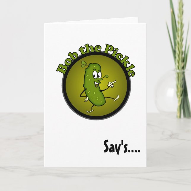 Bob la carte Pickle (Devant)