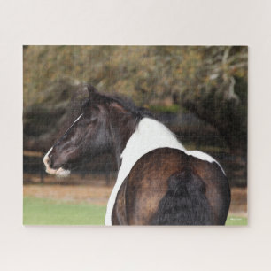 Bob Langrish Gypsy Vanner Headshot Jigsaw Puzzle