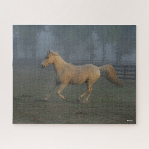 Bob Langrish   Palomino Tennessee Walker in Mist Jigsaw Puzzle