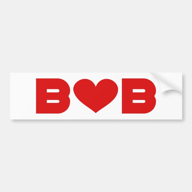 Bob Love Bumper Sticker (Front)