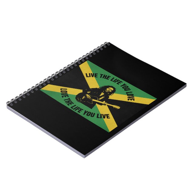 Bob Marley Notebook (Left Side)