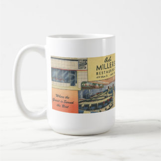 Bob Miller's Restaurant  Route 66 Postcard Mug