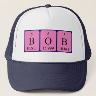 Bob periodic table name hat