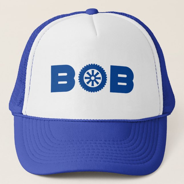 Bob Petrol Head Trucker Hat (Front)