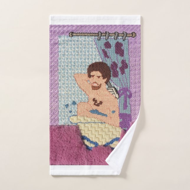 Bob Ross Prend Une Serviette De Bain (Serviette à main)