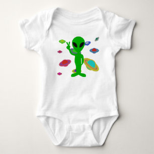 Bob The Alien Baby Bodysuit