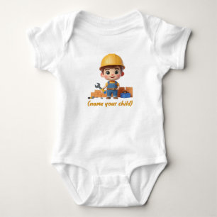 Bob The Builder Boys Action Baby Bodysuit