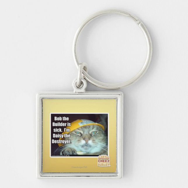 Bob the Builder is sick Keychain (Front)