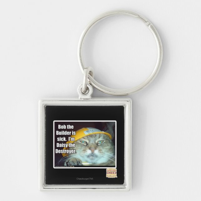 Bob the Builder is sick Keychain (Front)