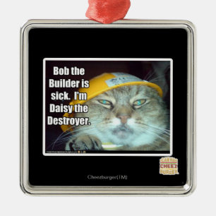 Bob the Builder is sick Metal Ornament